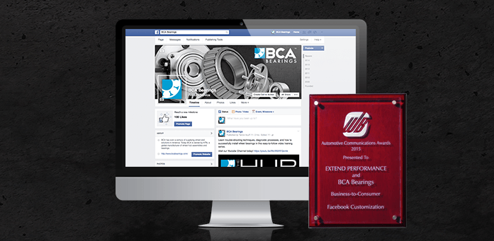 BCA 2015 Facebook Award