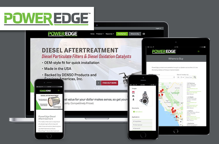 PowerEdge Products website